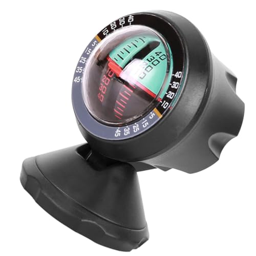 Alipis Multipurpose Slope Tilt Gauge for Cars Boats and Outdoor Use Compact and Slope Measuring Tool with Easy to Read Display for Riding Driving and Off Road Activities