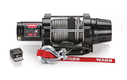 Warn Winch 4500 Synthetic VRX 45 Kit [Includes Heavy Duty Winch Saver]