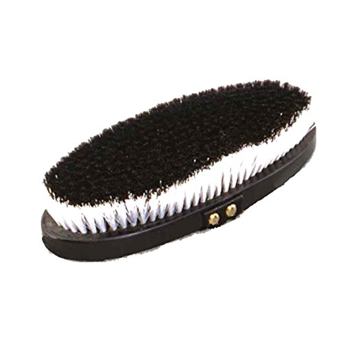 Tattini Spazzola PVC B/N Dorso Legno Cura del