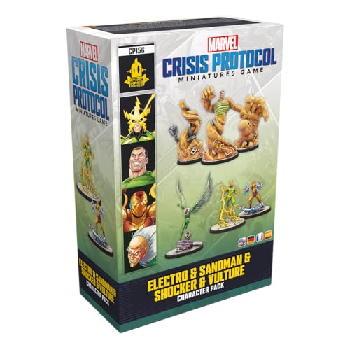 COSTRUTI DI SABBIA: Completa le tue forze con i due Costrutti di Sabbia di Sandman, che fungono da Grugniti sul campo di battaglia e aggiungendo un ulteriore livello di strategia alle tue battaglie Marvel: Crisis Protocol.