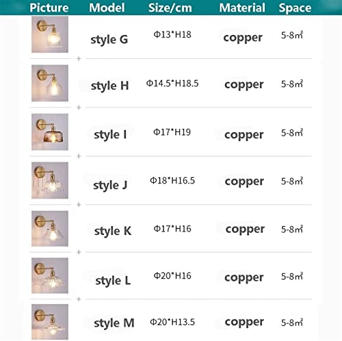 Style I Lampara de pared moderna con apliques ajustables de diseno interior 7