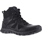 Reebok Work Men's Sublite Cushion Tactical RB8605 Military & Tactical Boot, Black