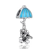 Davitu Beads - Alloy Bead Jiminy Cricket Dangle Charm fit Lady Bracelet Bangle For Women DIY Jewelry