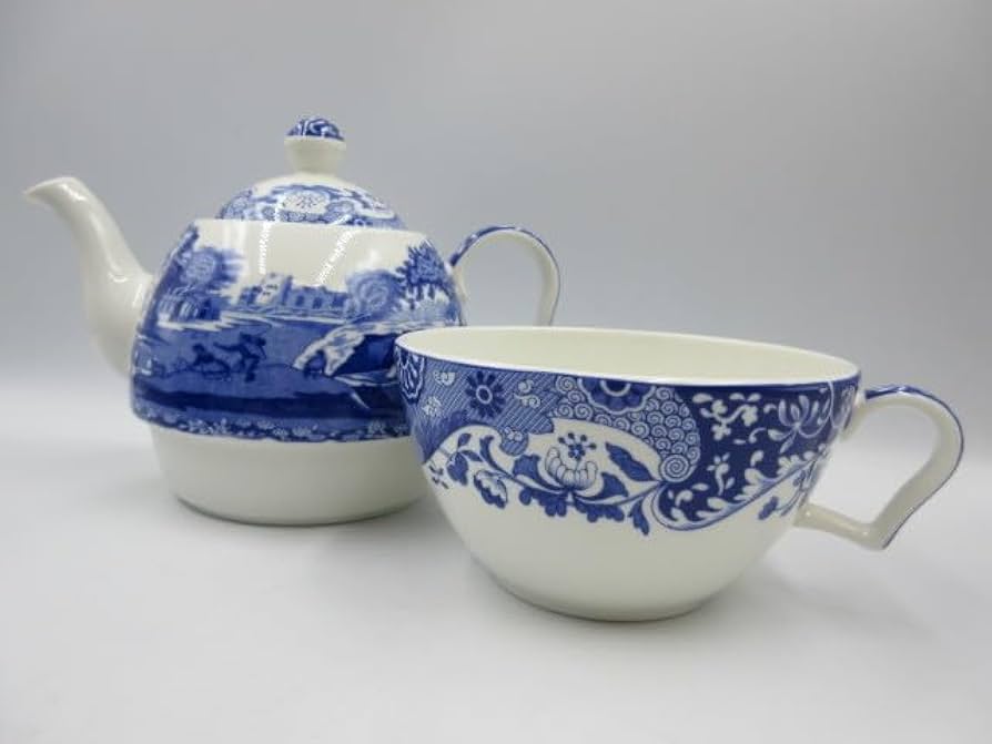 Amazon | SPODE スポード ブルーイタリアン ポット カップ セット