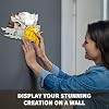 KAZI Wall Art Building Toy Sets,Eagle Head Nature Wall Artwork for Living Room Decor,Home Office Decor Idea,Build and Display Creative Activity for Artistic Adults,Birthday Easter Gifts