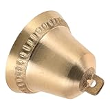Sonnerie claire et agréable : la sonnette produit une sonnerie claire et agréable, vous alertant efficacement de la présence de visiteurs à votre porte. sonnette miniature, carillon éolien en laiton