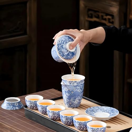 ICHAG Yangzhi Jade Portable Gongfu Tea Set
