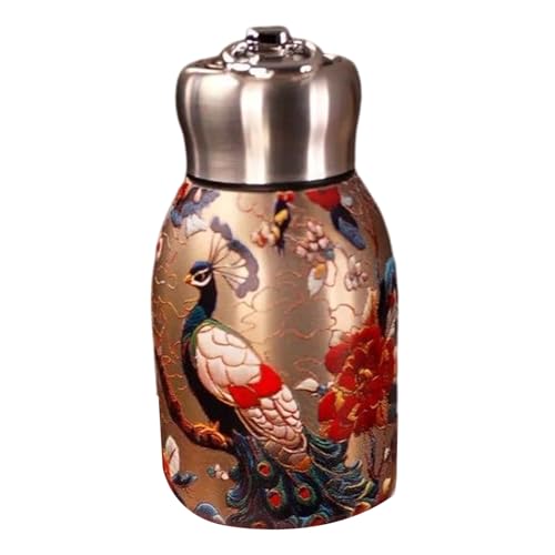 Heat Cold Retaining Stainless Steel Vacuum Cup Portable Insulated Water Bottle Hot Cold Retention 300ml Portable Bottle