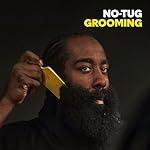 Beard Club Brush, Comb, Pick and Scissors Grooming Kit for Men's Beards and Mustaches - Gift Set - Image 5