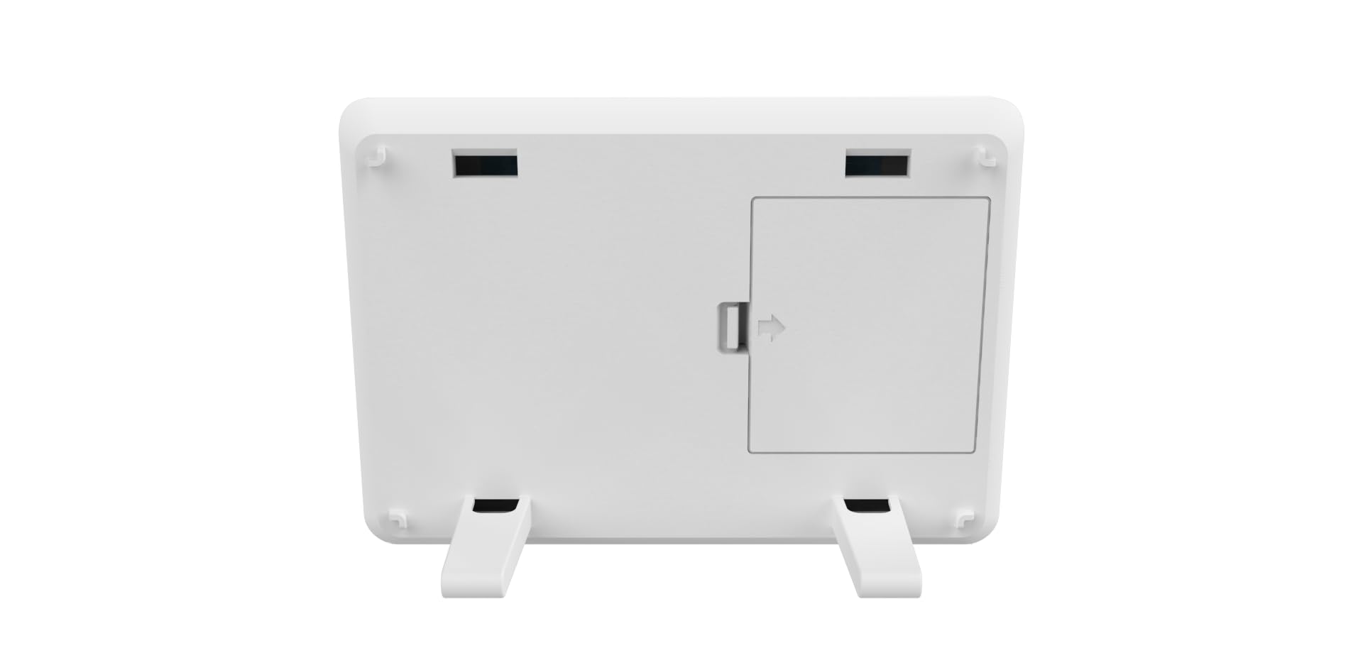 Domos - Termostato Inalámbrico WiFi Inteligente para Caldera y calefacción | Pantalla LED táctil, WiFi, programable, Control Remoto por App y Voz. Color Blanco