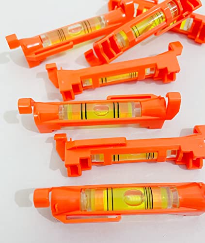 WOYISEPG 6x Hanging Bubble Line Level Small Horizontal String Bubble Spirit Levels Measuring Layout Tools