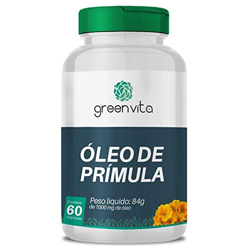 Kit 5 Óleo de Prímula 1000mg Greenvita 60 cápsulas