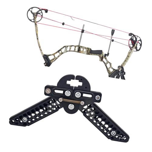 Support de flèche pliable style ciseaux pour protéger votre arc recourbé au sol - 3