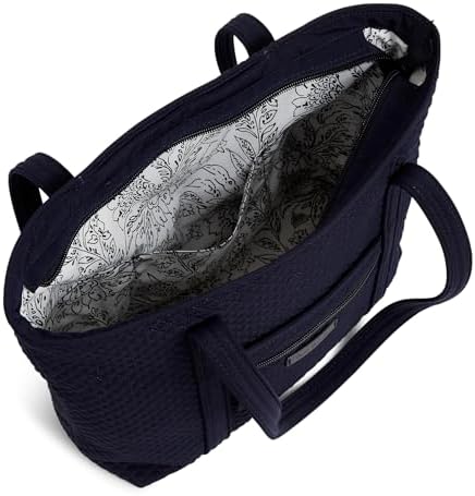 Vera Bradley Women's Microfiber Small Vera Tote Bag | Small, Bag
