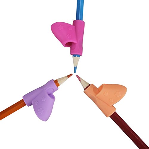 Yrd Tech 3Pcs/Set Children Pencil Holder Pen Writing Aid Grip Posture Correction Tool New (A) #TOP2