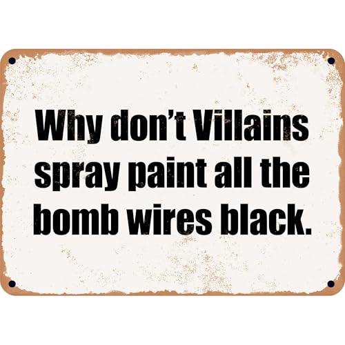 Why Don't Villains Spray Paint All The Bomb Wires Black