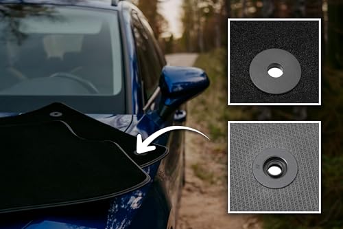 Tapis de sol Volkswagen ID.3 noir jeu de 4 pièces sur mesure pour protection habitacle auto