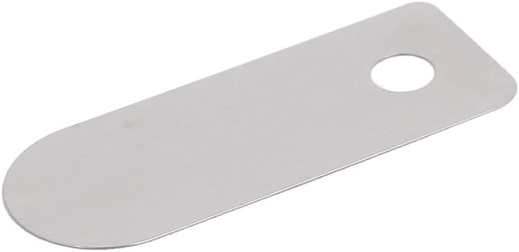 uxcell 33mmx13mmx0.08mm Stainless Steel Air Compressor Valve Plate