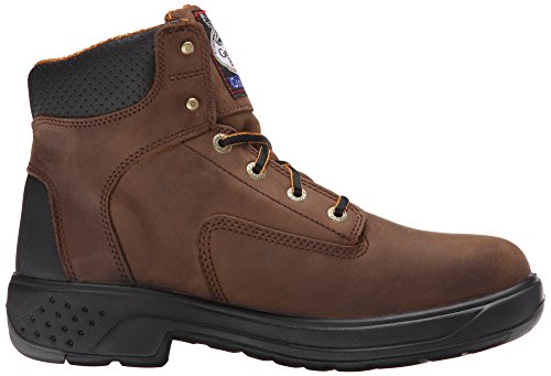 Georgia Unisex-Adult Flxpoint 6" Boot-M Mns6 Wp Toe, Brown, 12 #TOP5