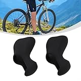 YUANGANG Cubiertas de repuesto para palanca de cambios de freno de bicicleta de carretera, cubiertas de goma negras compatibles con frenos mecánicos, piezas de ciclismo