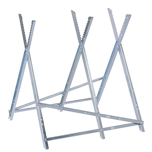 Preisvergleich Produktbild Verzinkter stabiler Sägebock - POW 64200