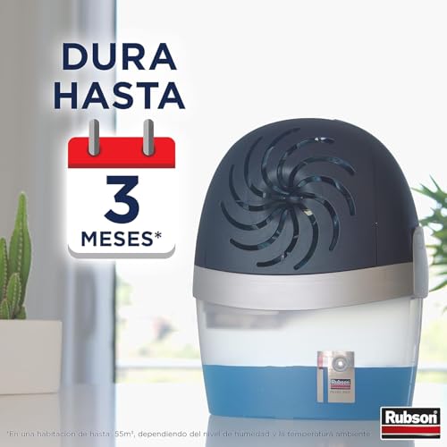 Miniatura 5 de Rubson Aero 360 Tableta De Recambio De Olor Neutro, Absorbe Humedad Y Neutraliza Malos Olores, Recambios Rubson Para Deshumidificador Aero 360 1 X 450 G