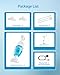 (2024 Update) WYBOT Cordless Pool Vacuum with Two Vacuum Heads, Telescopic Pole, Handheld Rechargeable Pool Cleaner for Deep Cleaning with Powerful Suction, Ideal for Above Ground Pools/Spas/Hot Tubs