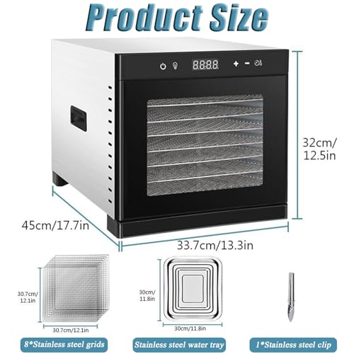 Máquina desidratadora de alimentos, Máquina de Desidratar Frutas e Vegetais, Aquecimento Por Circula