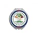 Belize Flag North America Country Hand Compact Mirror Round Portable Pocket Glass