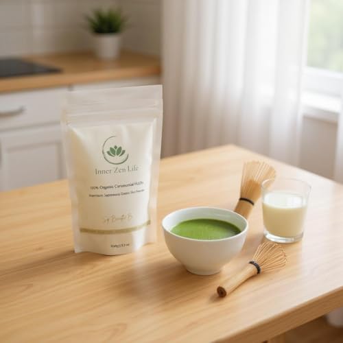 Té matcha ceremonial premium 100 g miniatura 6