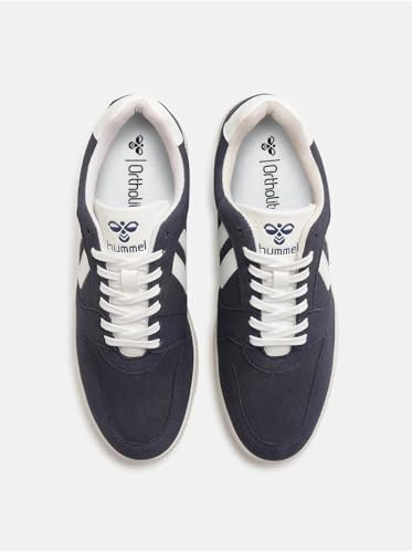 Image of hummel Classic Verve Casual Suede Sneaker for Men Lightweight with Synthetic Suede Enhanced Comfort Cushioned Insole and Slip-Resistance Work and Play Business Casual Shoes