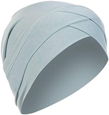 Women Wrap Turban Hat Turban Muslim Scarf Women Solid Cap Ruffle Wrap Baseball Caps Baseball Apparel