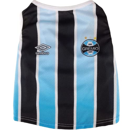 Camiseta Regata para Pet Personalizada do Grêmio 1 (Personalizado, M)