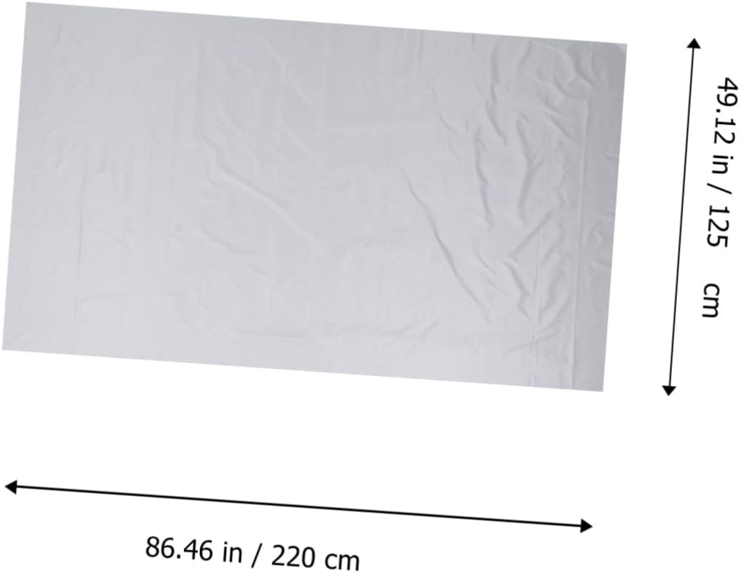 Projector Screen with Hook and Loop Fastener Wrinkle-Resistant Polyester Cinema Wall Cloth for Home Theater Business Classroom and Conference Projection