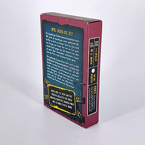Flucht aus London: Das spannende Escape-Room-Kartenspiel. Das perfekte Geschenk für alle Escape-Room-Spiel-Fans. Im handlichen Kartenformat ideal für unterwegs. Ab 12 Jahren