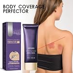 Tattoo Abdeckung Creme, All Over Complexion Perfector, Abdeckcreme für Besenreiser, Narben Concealer Wasserfest, Langanhaltend Körper Make Up (1PC (mit Bürste), 74ml) – Bild 2