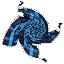 Bright Blue / Black