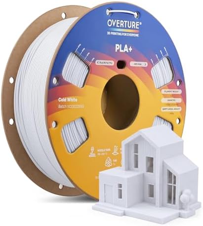 OVERTURE PLA Plus White 1.00kg