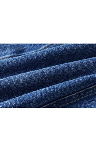 Abolai Baby Boys' Basic Denim Jacket Button Down Jeans Jacket Top (5T, Style1) #TOP6