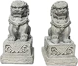 Feng Shui Chinesische Wächter Löwe Statue Glückspaar Fu Fu Hund Statue für Innenplatzierung, Store Eröffnung Geschenk Feng Shui Dekoration