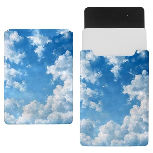 Funda para portátil antiarañazos con forro celvet holandés acolchado de 13.8 x 10.2" Clouds Sky