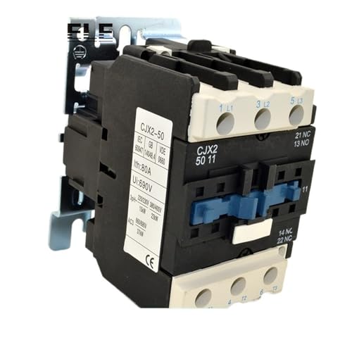 Contacteur triphasé de puissance 50A CJX2-5011 bobine 110V pour armoire de commande 380V