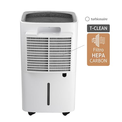 Deumidificatore E Purificatore Casa Muffa Turbionaire Senso 13 Wifi, 13L/Giorno, Addato Fino A 30M², Filtro Hepa + Carboni Attivi, Silenzioso, Serbatoio Da 2L, Asciugatura Vestiti, Muffa E Condensa - 9