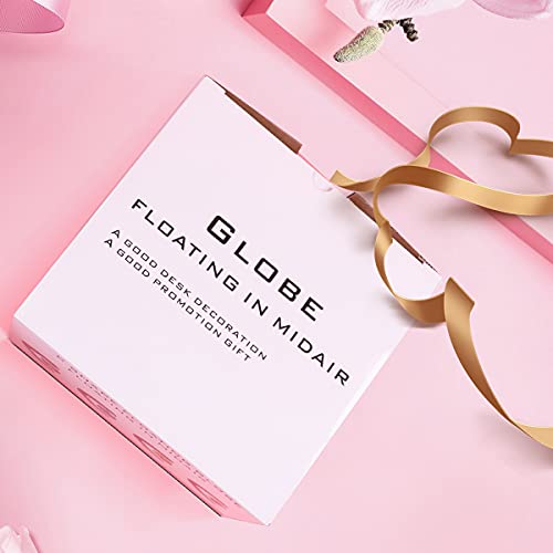 Floating Globe with Colored LED Lights C Shape Anti Gravity Magnetic Levitation Rotating World Map with Touch Switch for Gift Home Office Desk Decoration with Switch by shoclematirul - Image 7