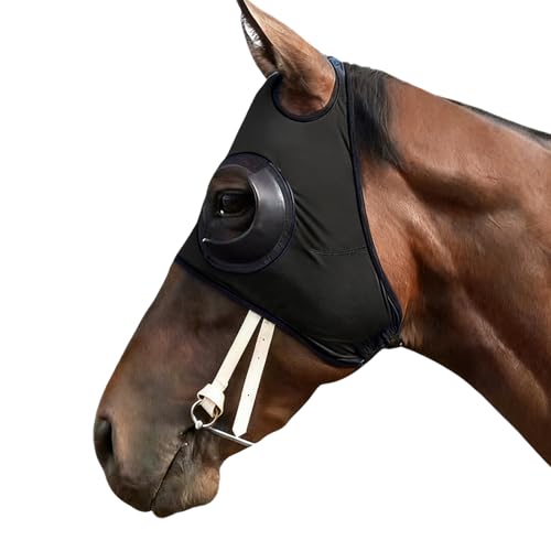 Häst Flug Ögon Skydd | Luftflöde Andningsbar Nät Blinkers,Häst Blinker,För Ridsport Tävling Träning Utomhusridning Hästsport
