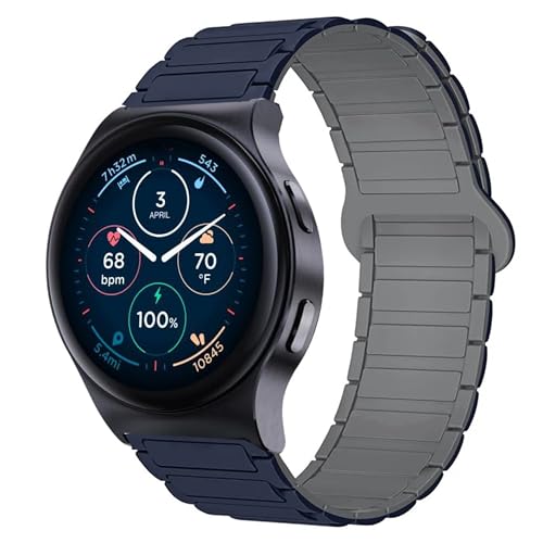 Bracelet silicone Moto Watch 120 finition magnétique haut de gamme
