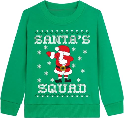 Pull de Noël garçon 3-10 ans idée cadeau idéale avec motif dinosaure