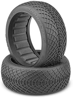 J Concepts Ellipse 1/8th Buggy Tires (2) (Aqua)