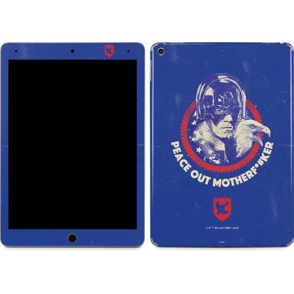 Skinit Decal Tablet Skin Compatible with iPad Air 2 - Officially Licensed DC Comics Peacemaker Peace Out Design
