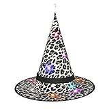 Cadeau idéal : vous pouvez offrir ce chapeau de sorcière à vos familles pour les aider à se déguiser en leur sorcière ou magicien préféré, afin qu'ils puissent profiter de l'heureux Halloween et faire de bons souvenirs.